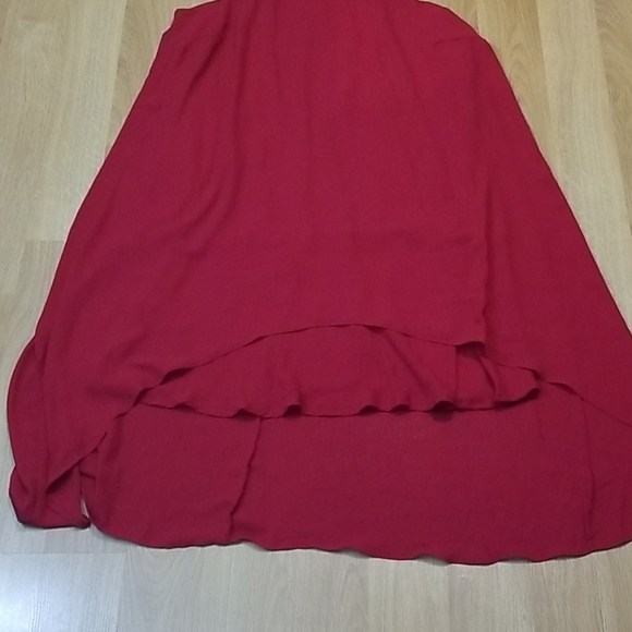 Penningtons red asymmetrical cutout dress 1X NWT - Picture 13 of 16